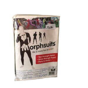 MORPHSUITS Tuxedo Size Medium Height 5’4” Black White